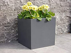 Square Fibre Pot - 12 Inch Cube