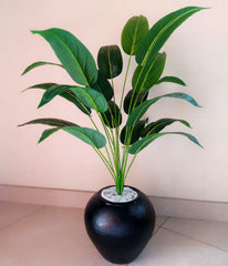 Artificial Bird of Paradise Plant with Pot - 3 Feet Height
