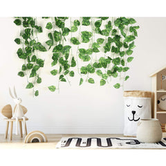 Artificial Plant Leaves Bael Hanging Ivy Vine | 2.3-Meter Long
