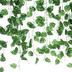 Artificial Plant Leaves Bael Hanging Ivy Vine | 2.3-Meter Long