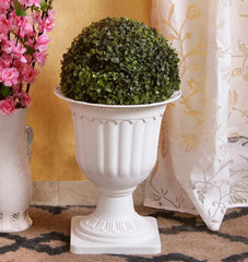 Topiary ball plant with fibre planter Height around 2 feet