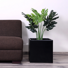 Square Fibre Pot - 12 Inch Cube