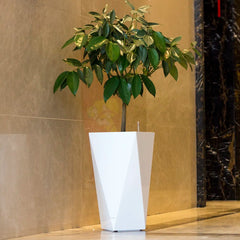 Diamond Tapered Fibre Pot | 20-Inches Tall