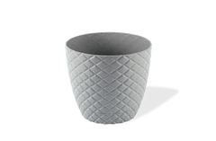 Fiber Rhombus Pattern Design Pot Only | 7 Inches